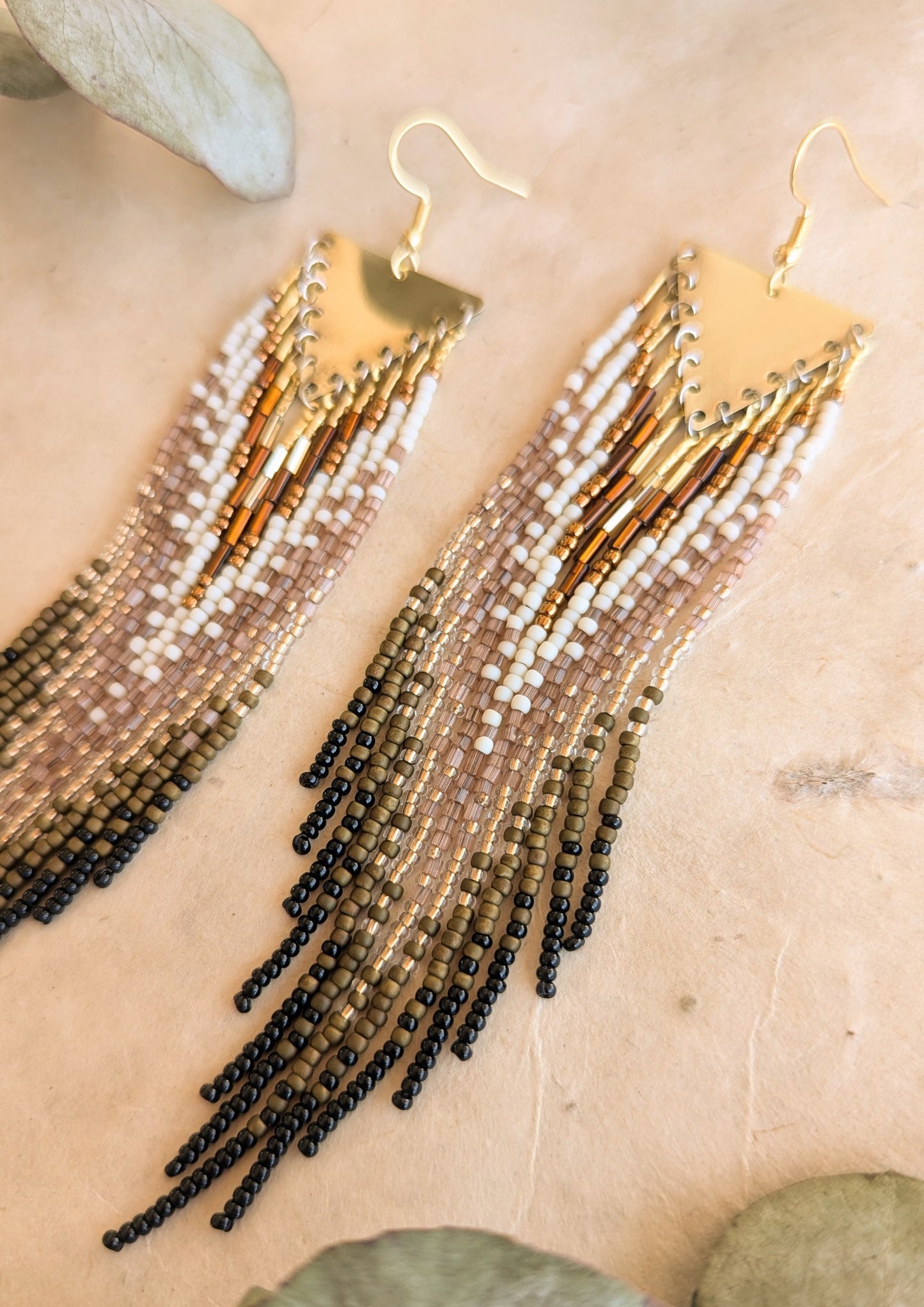 Boho Beaded Earrings | Esther Beaded Earrings | Moon & Milk