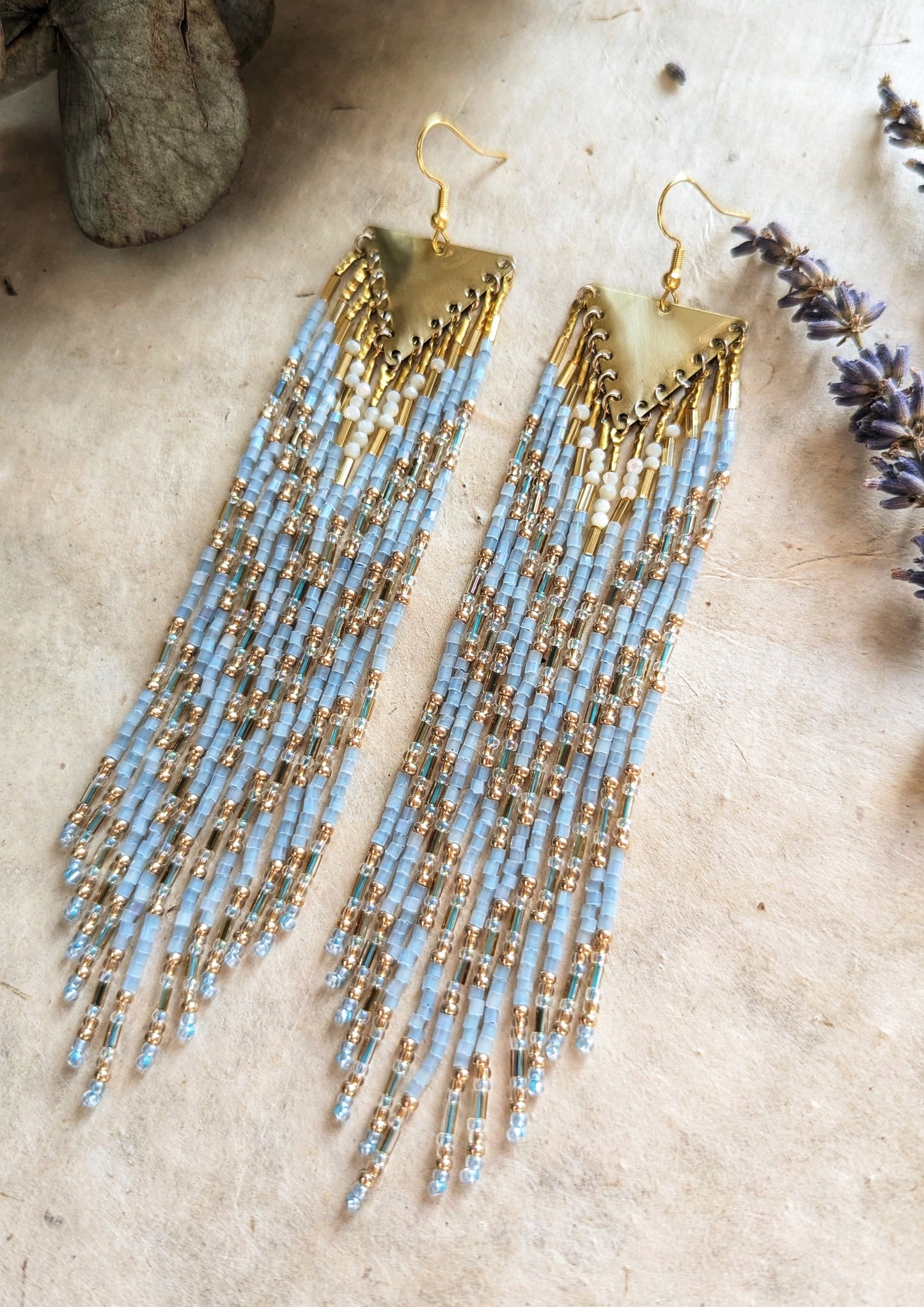 Dolly Celeste Seed Bead Earrings