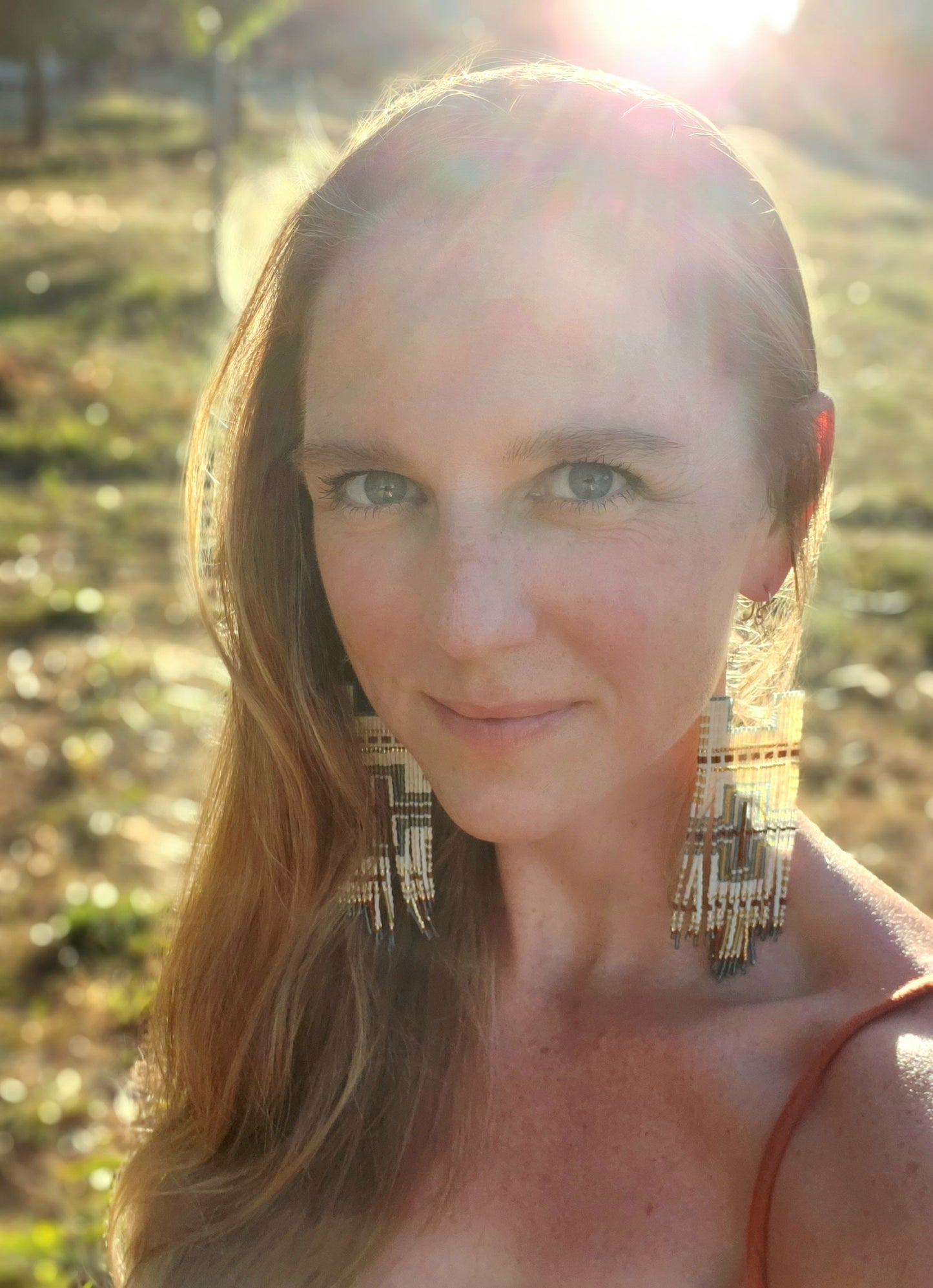 Isla Adobe Beaded Earrings