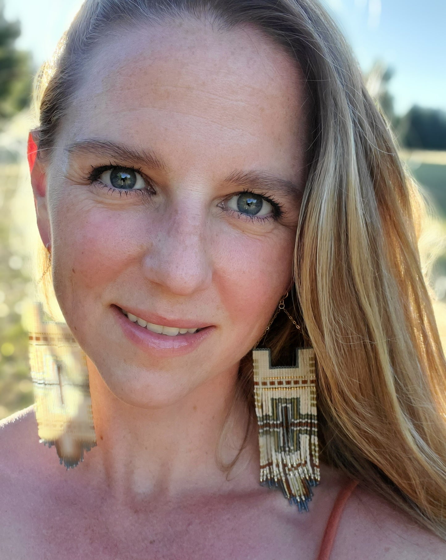 Isla Adobe Beaded Earrings