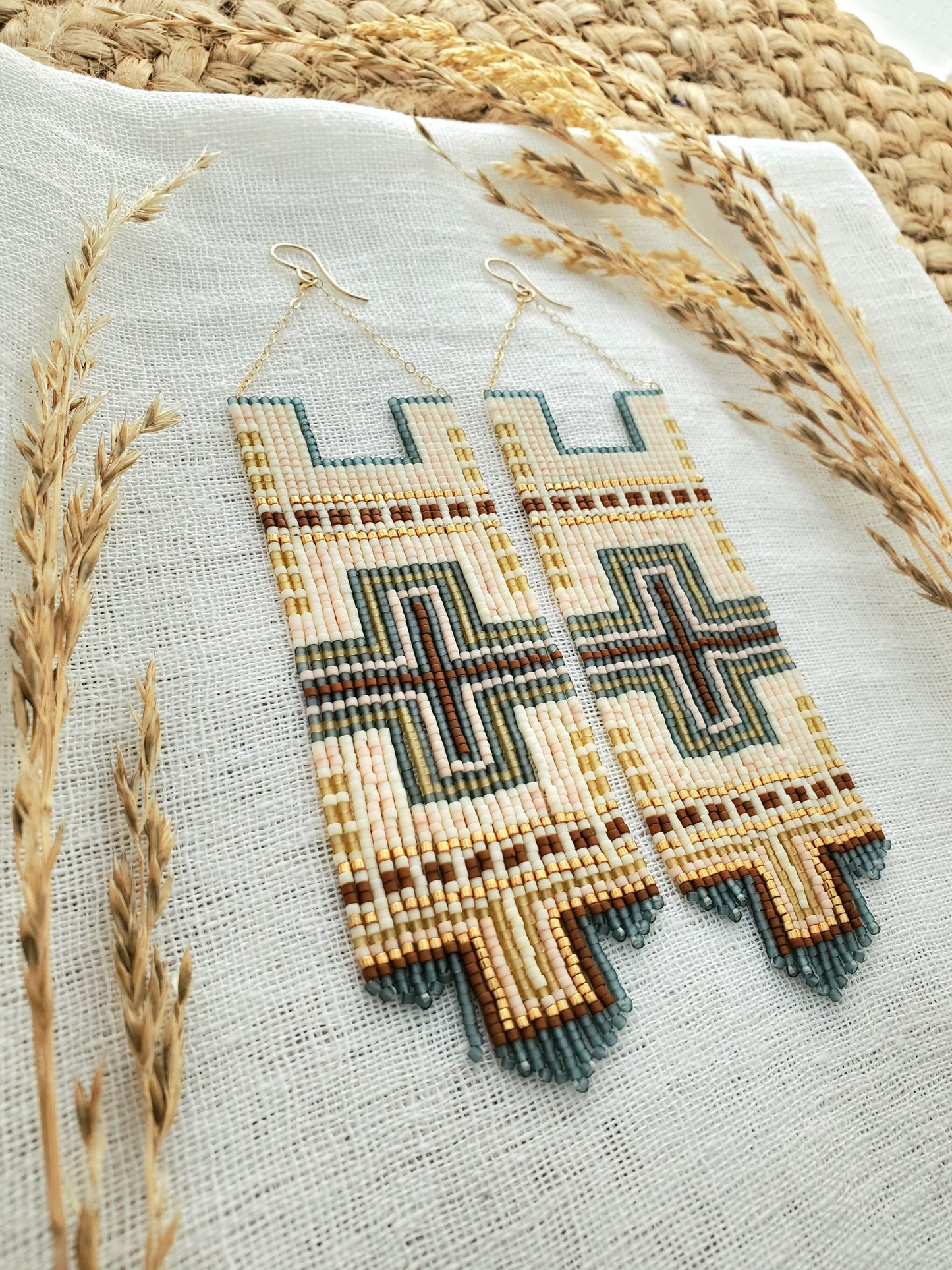 Isla Adobe Beaded Earrings