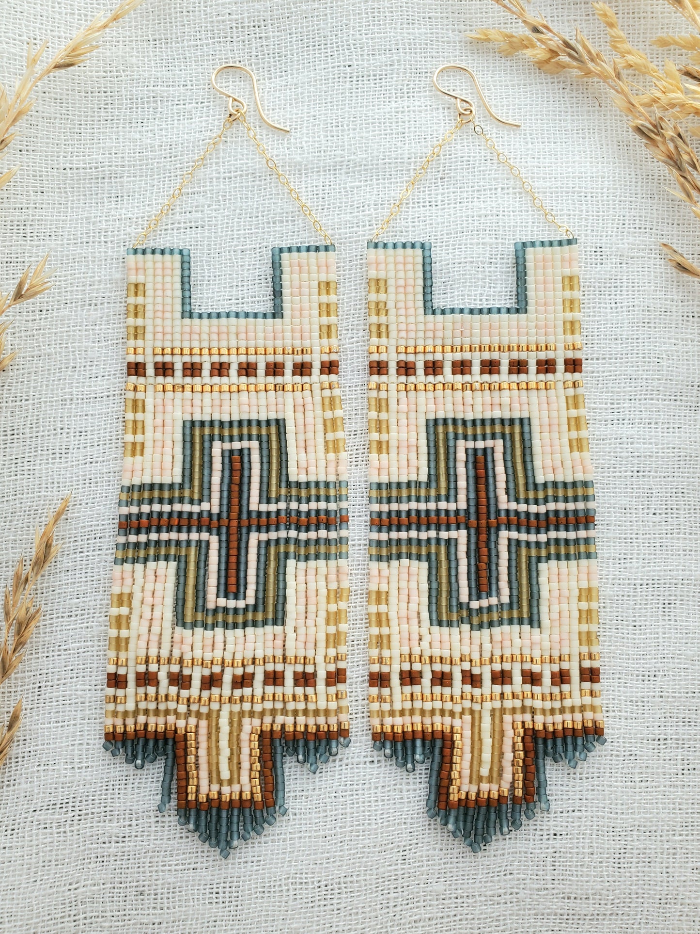 Isla Adobe Beaded Earrings