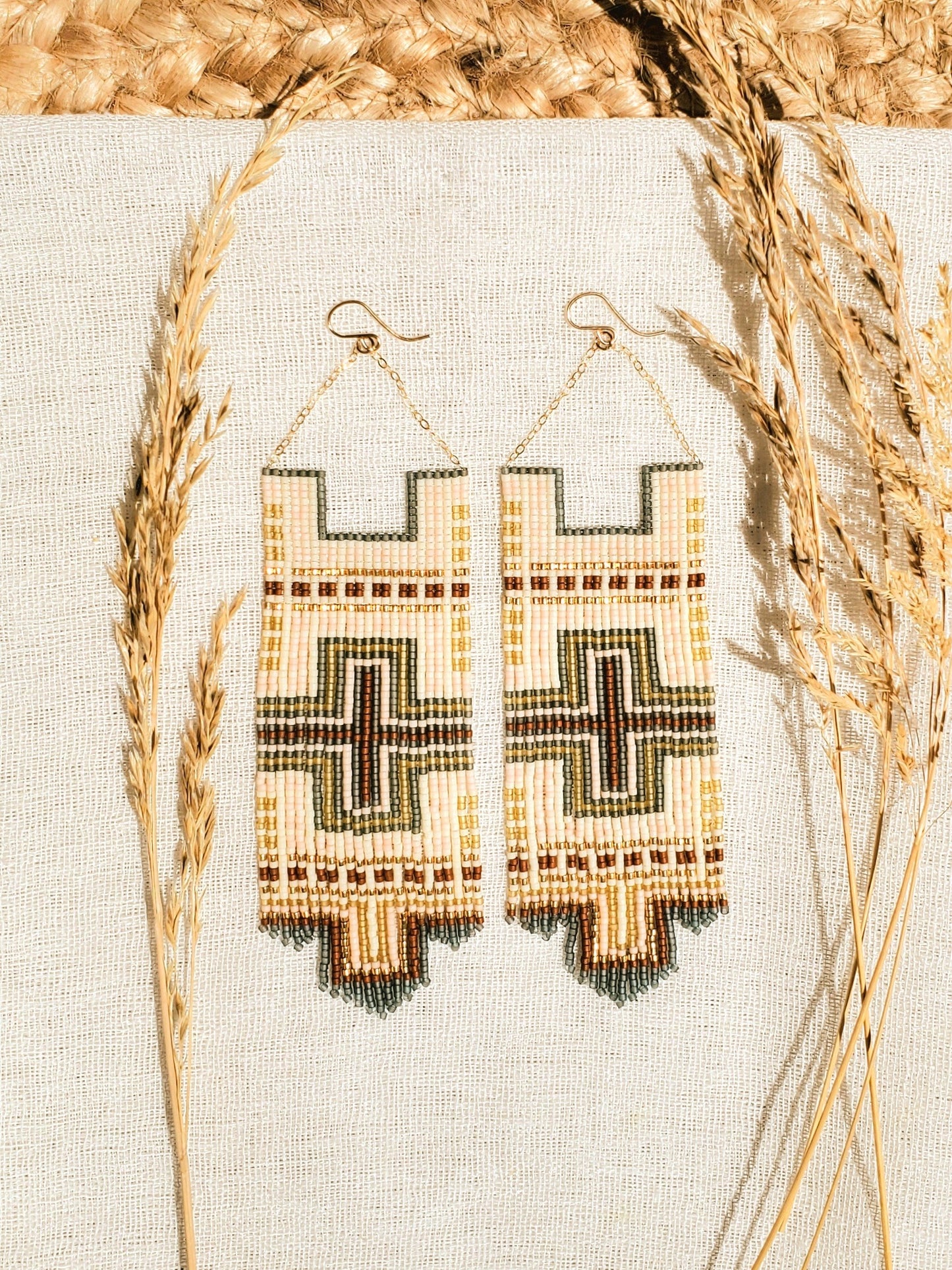 Isla Adobe Beaded Earrings