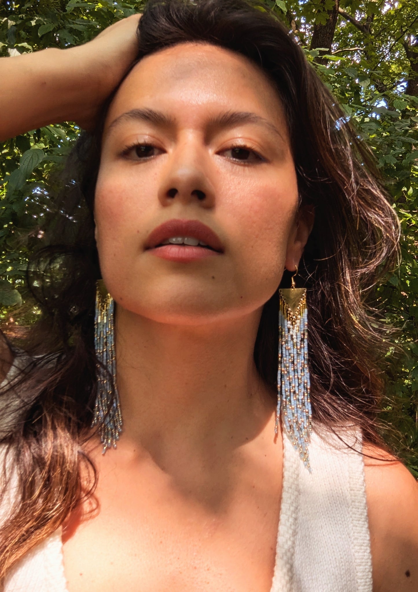 Dolly Celeste Seed Bead Earrings