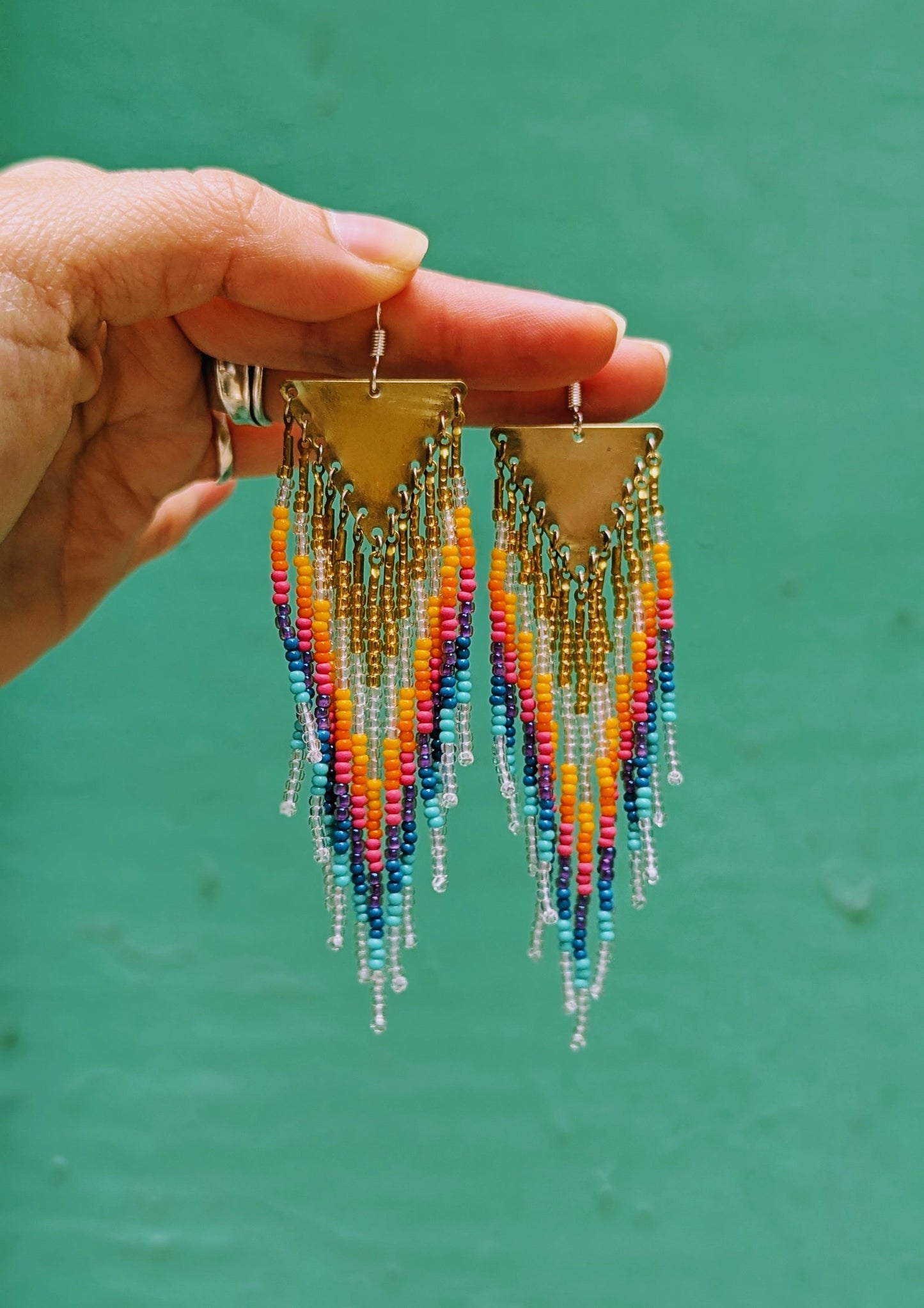 California Dreaming Seed Bead Earrings
