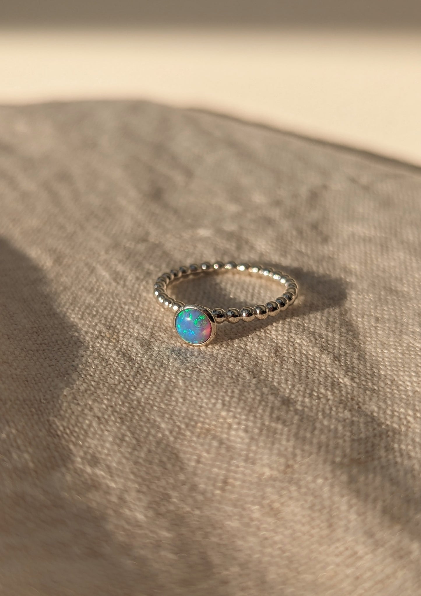 Blackwell Opal Silver Ring
