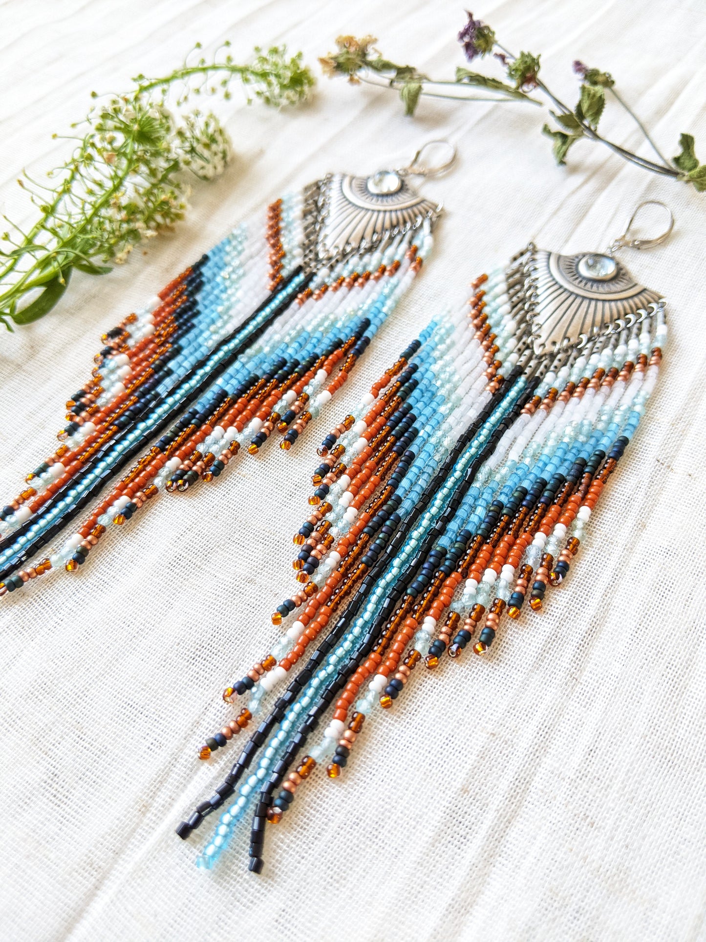 Michelle Arizona Waterfall Native Earrings