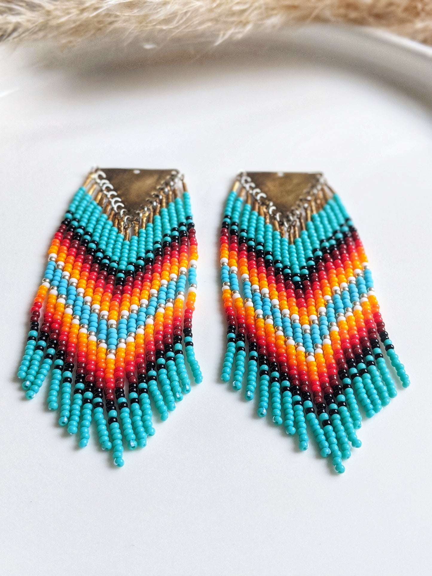 Ha'a Turquoise Classic Native Earrings
