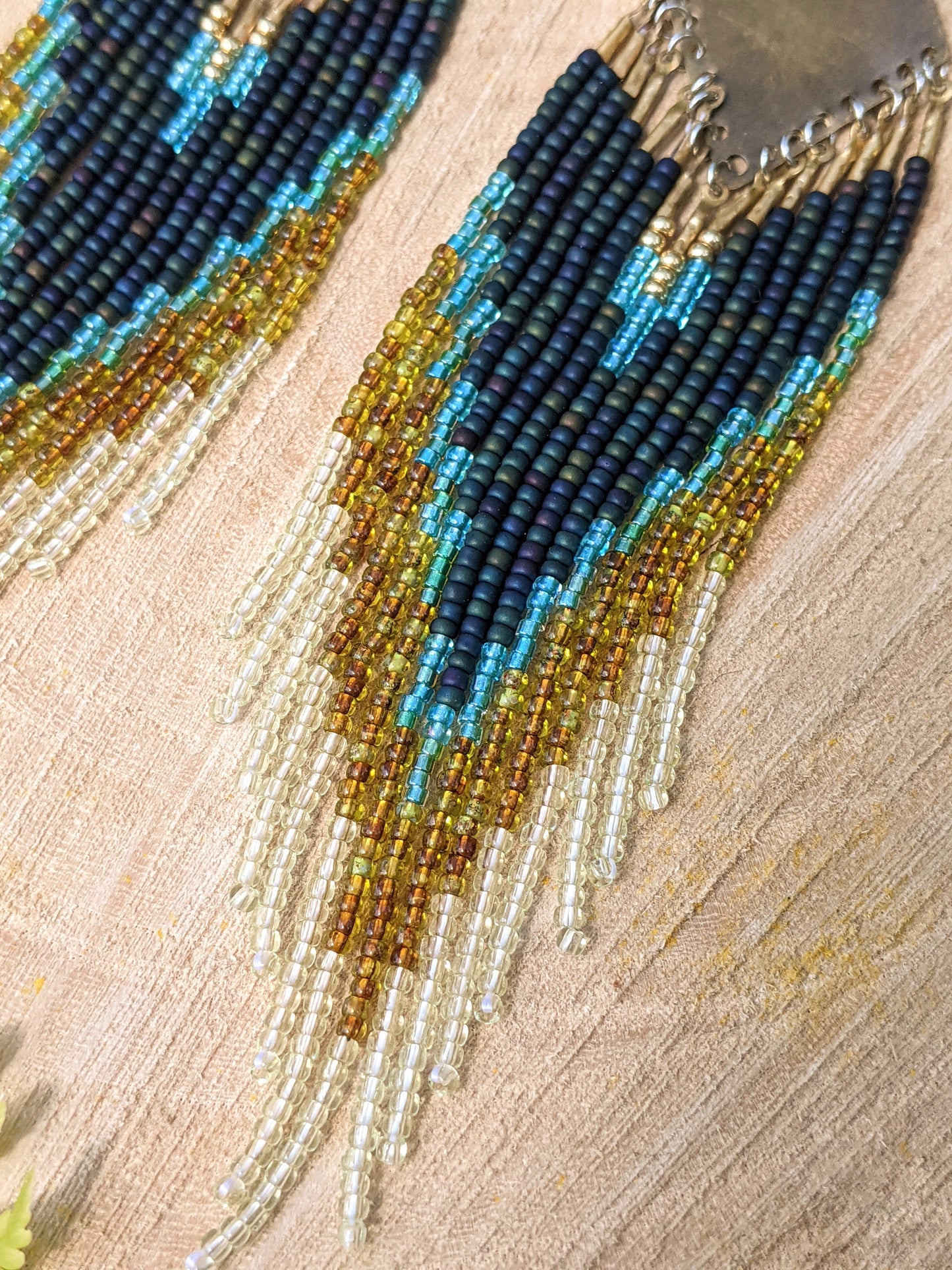 Sylvia Spring Wasserfall Perlenohrringe