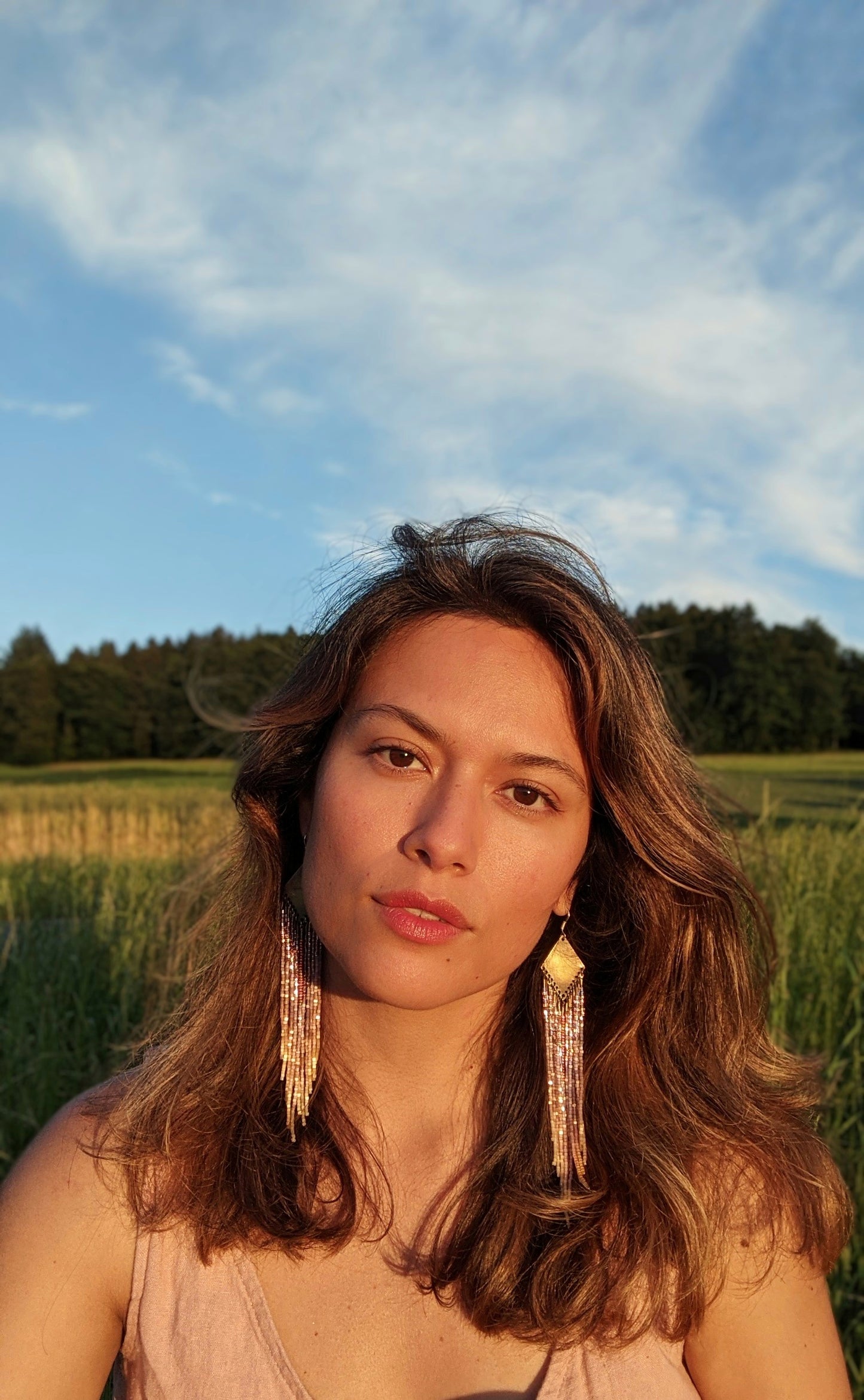 Echo Park Seed Bead Earrings
