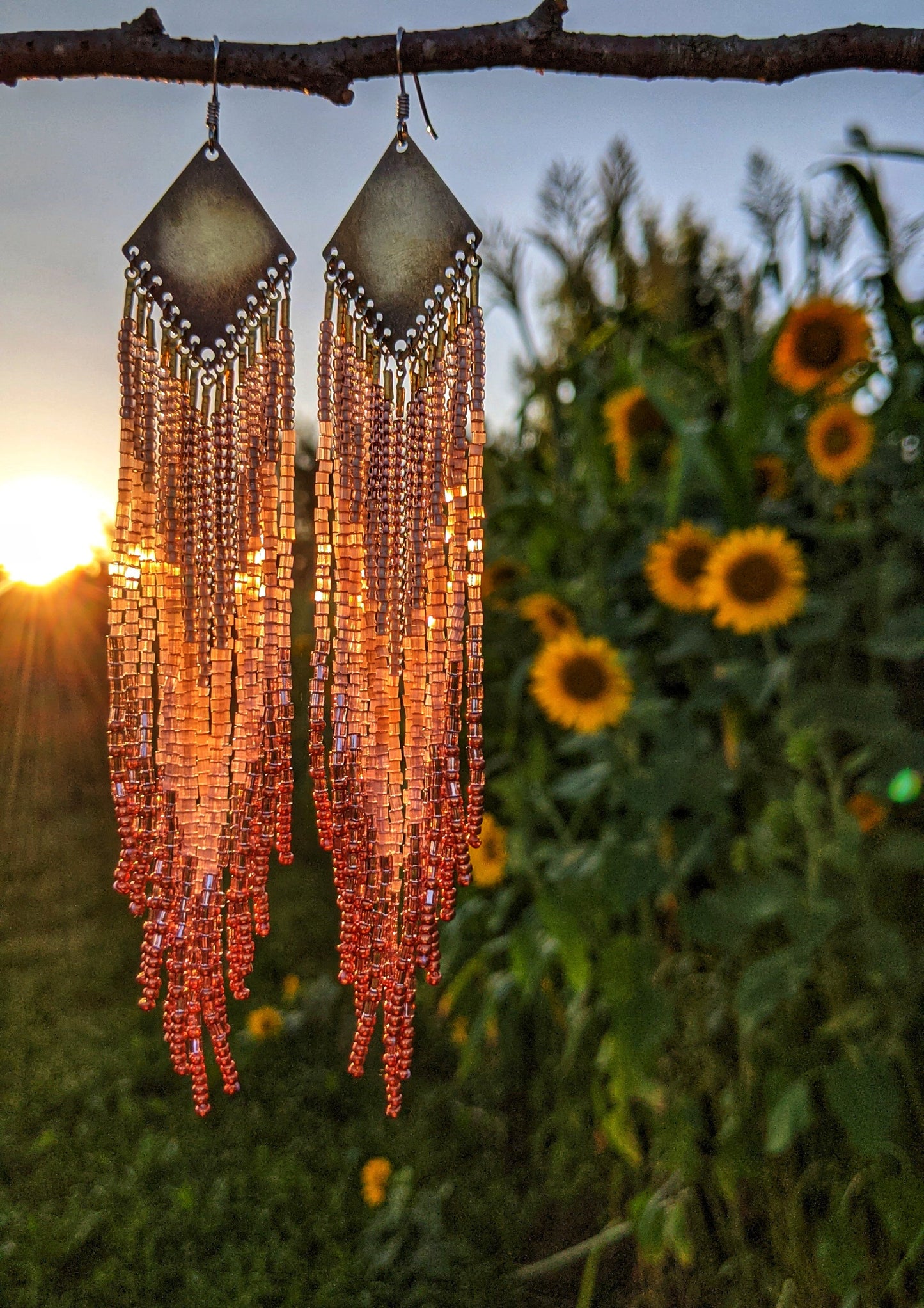 Los Angeles Beaded Earrings