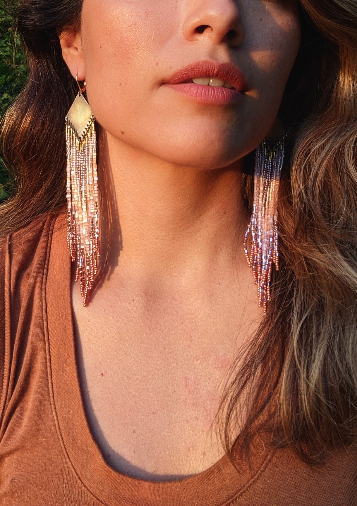 Los Angeles Beaded Earrings