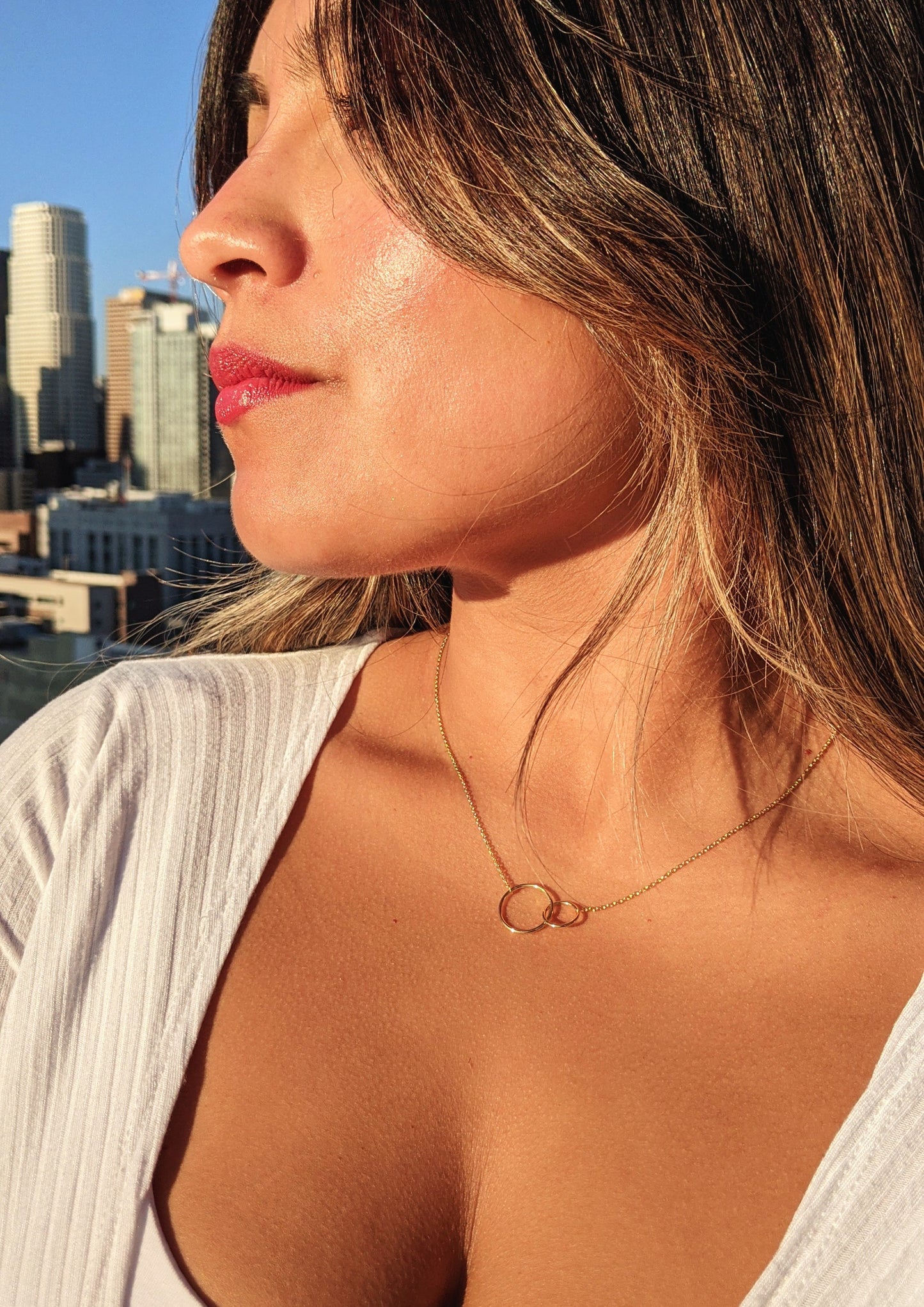 Chisolm Infinity Circle Necklace