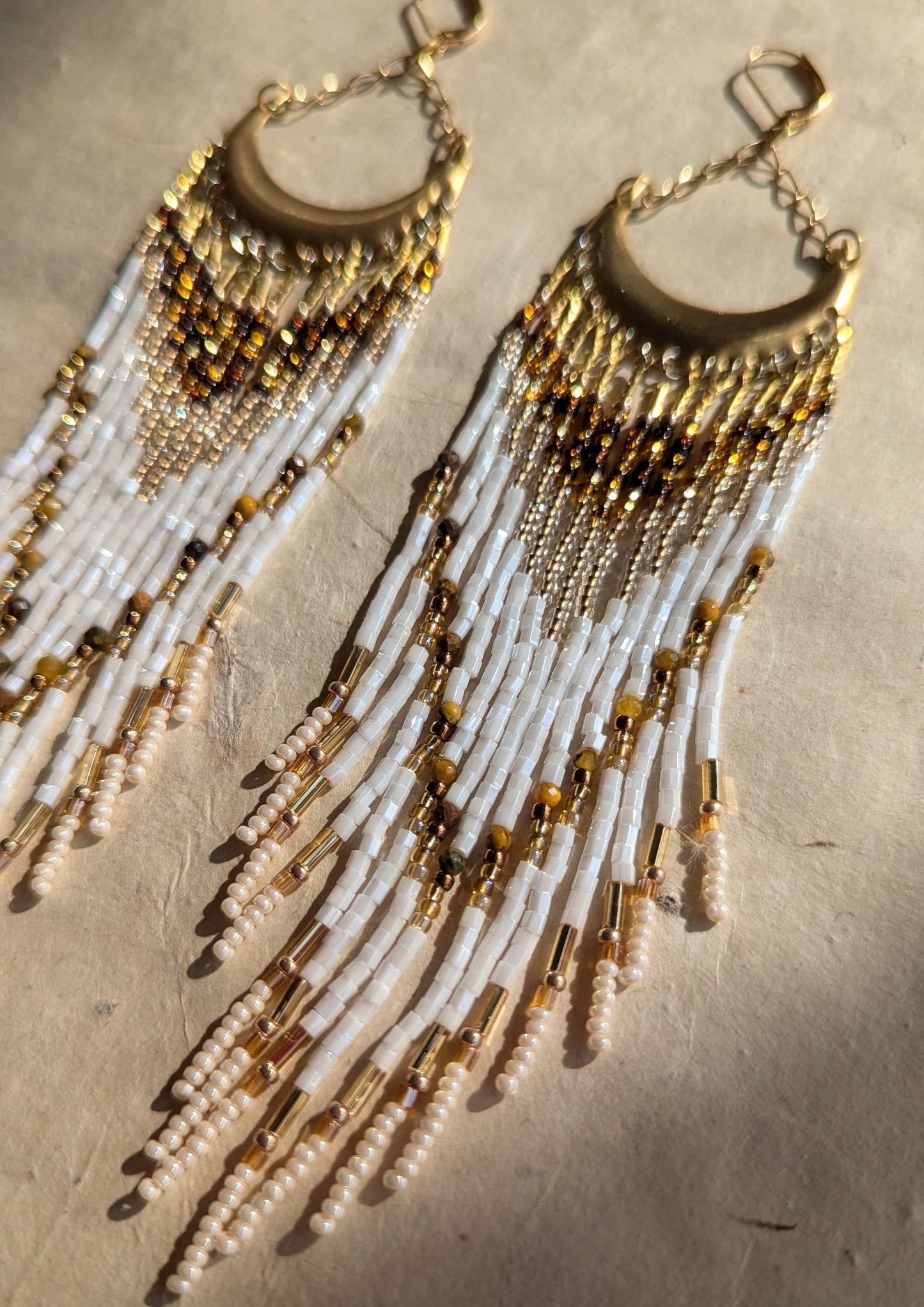 Luna Dorada Boho Beaded Earrings