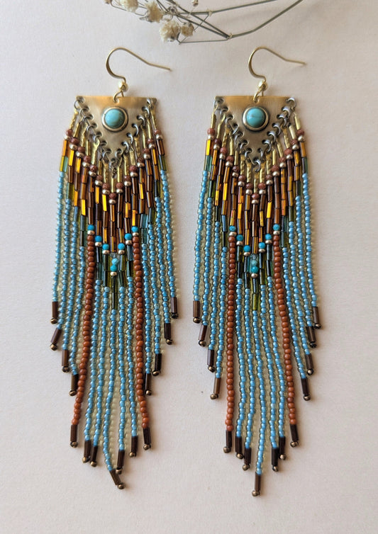 Scout Dark Turquoise Earrings