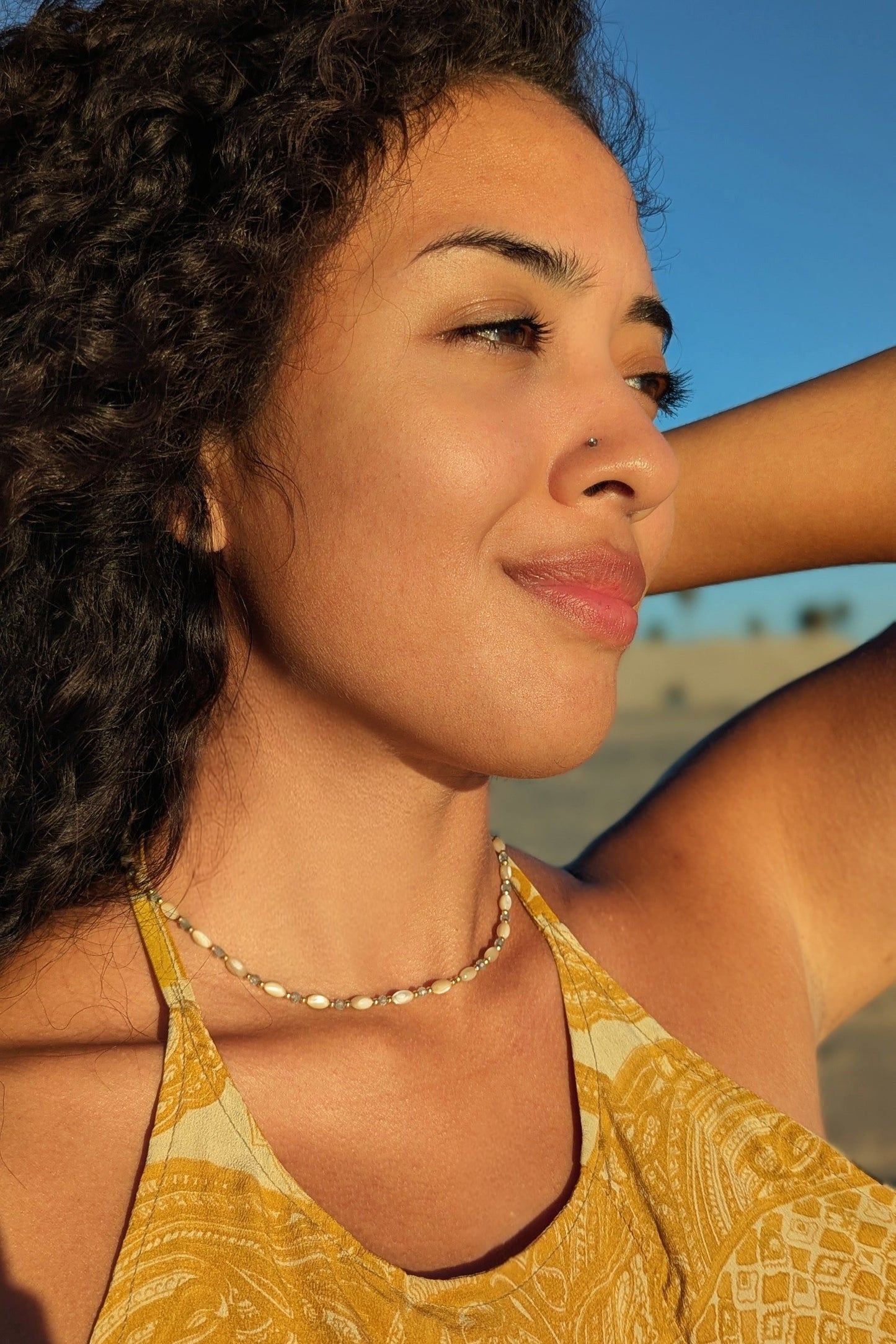 Nikita Mother of Pearl Necklace