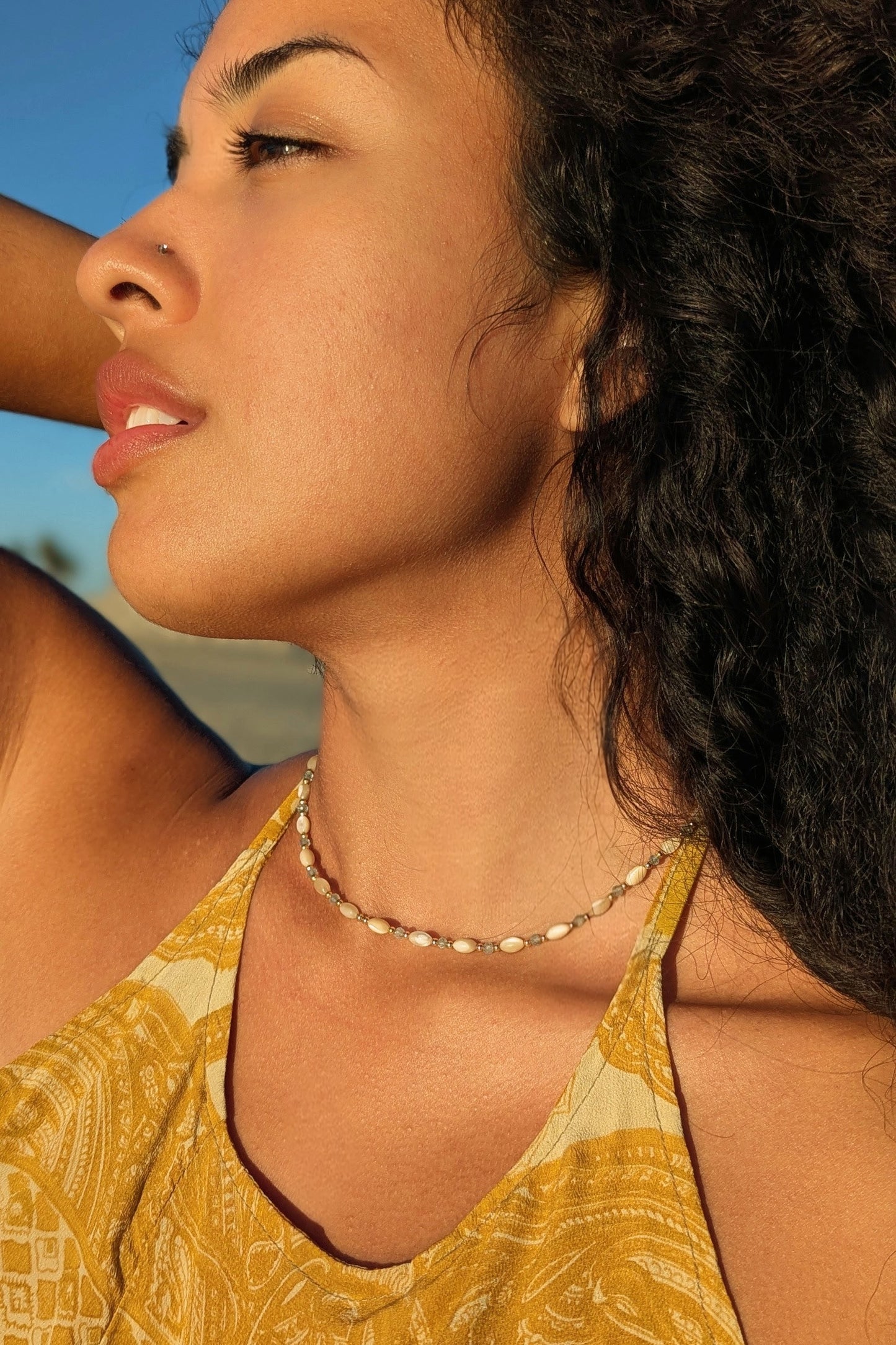 Nikita Mother of Pearl Necklace