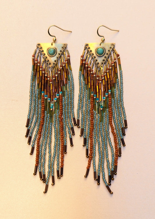 Scout Dark Turquoise Earrings