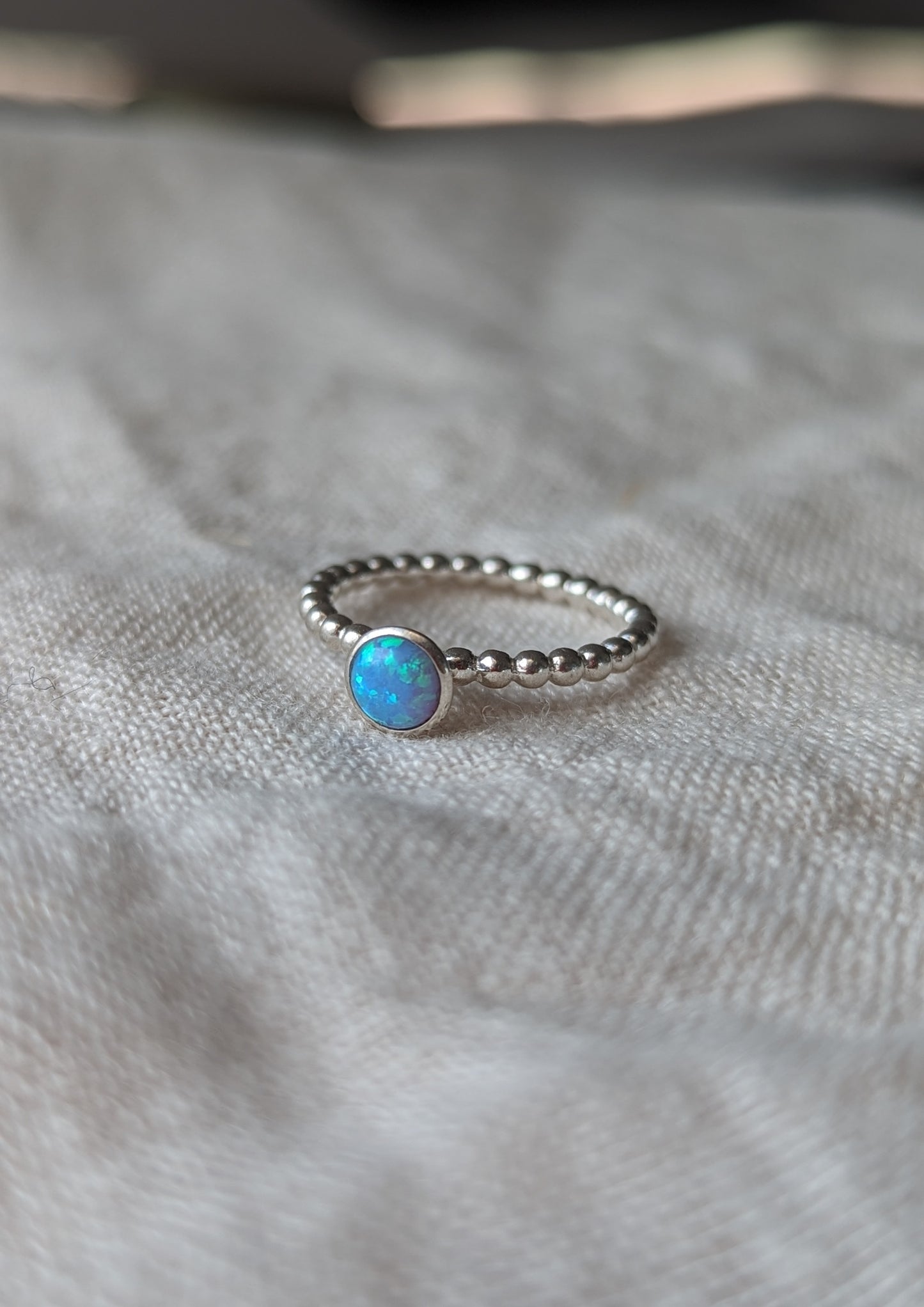 Blackwell Opal Silver Ring
