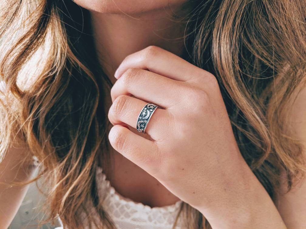 Celestial Silver Ring