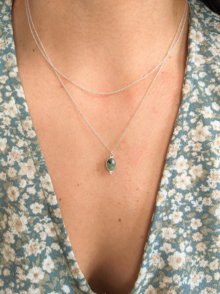Onna-Bugeisha Turquoise Layer Necklace