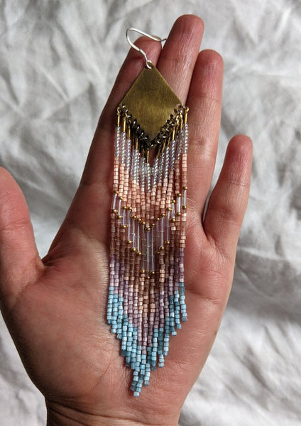 Sunset Strip Beaded Earrings